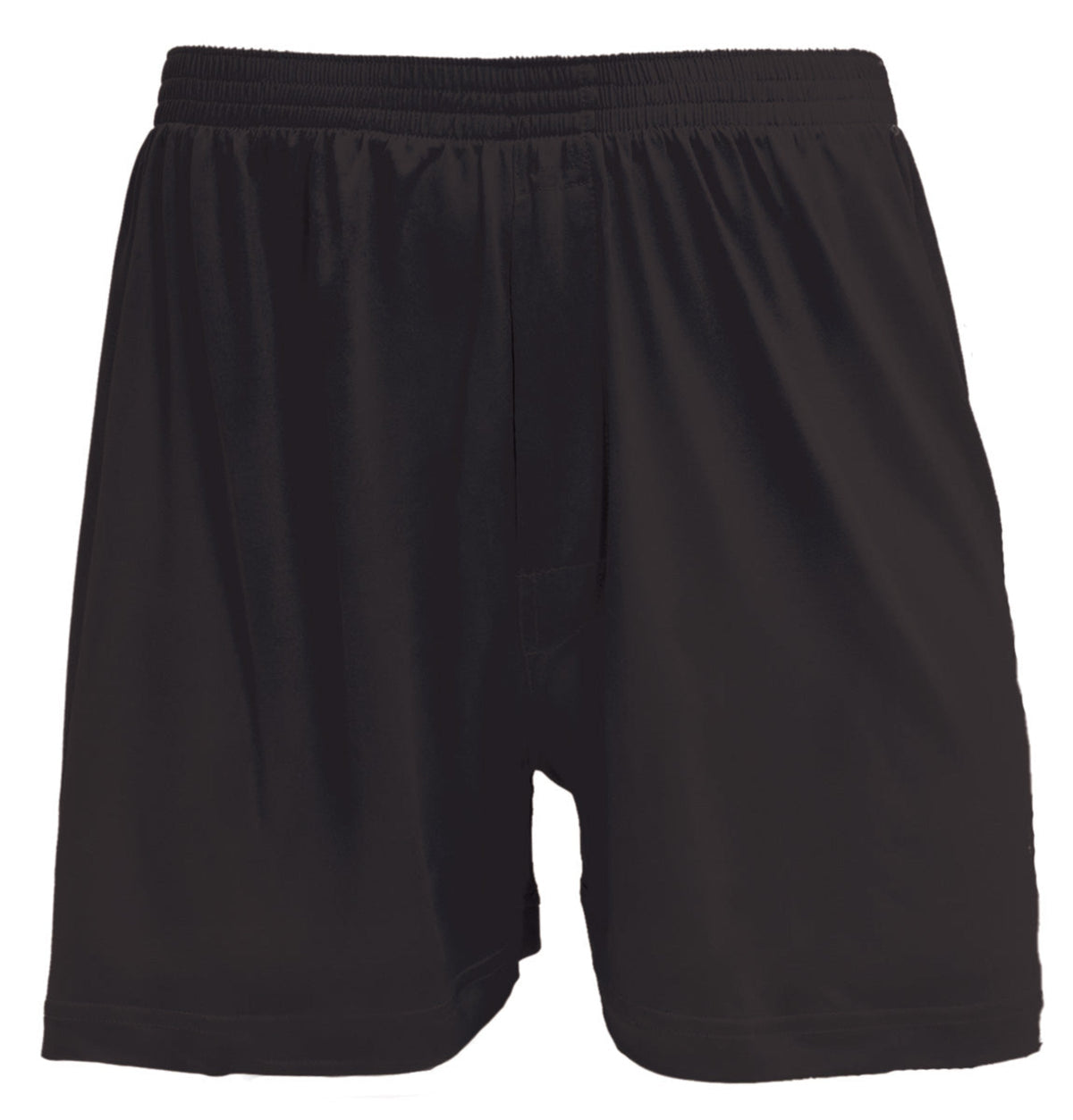 silk Black boxer shorts