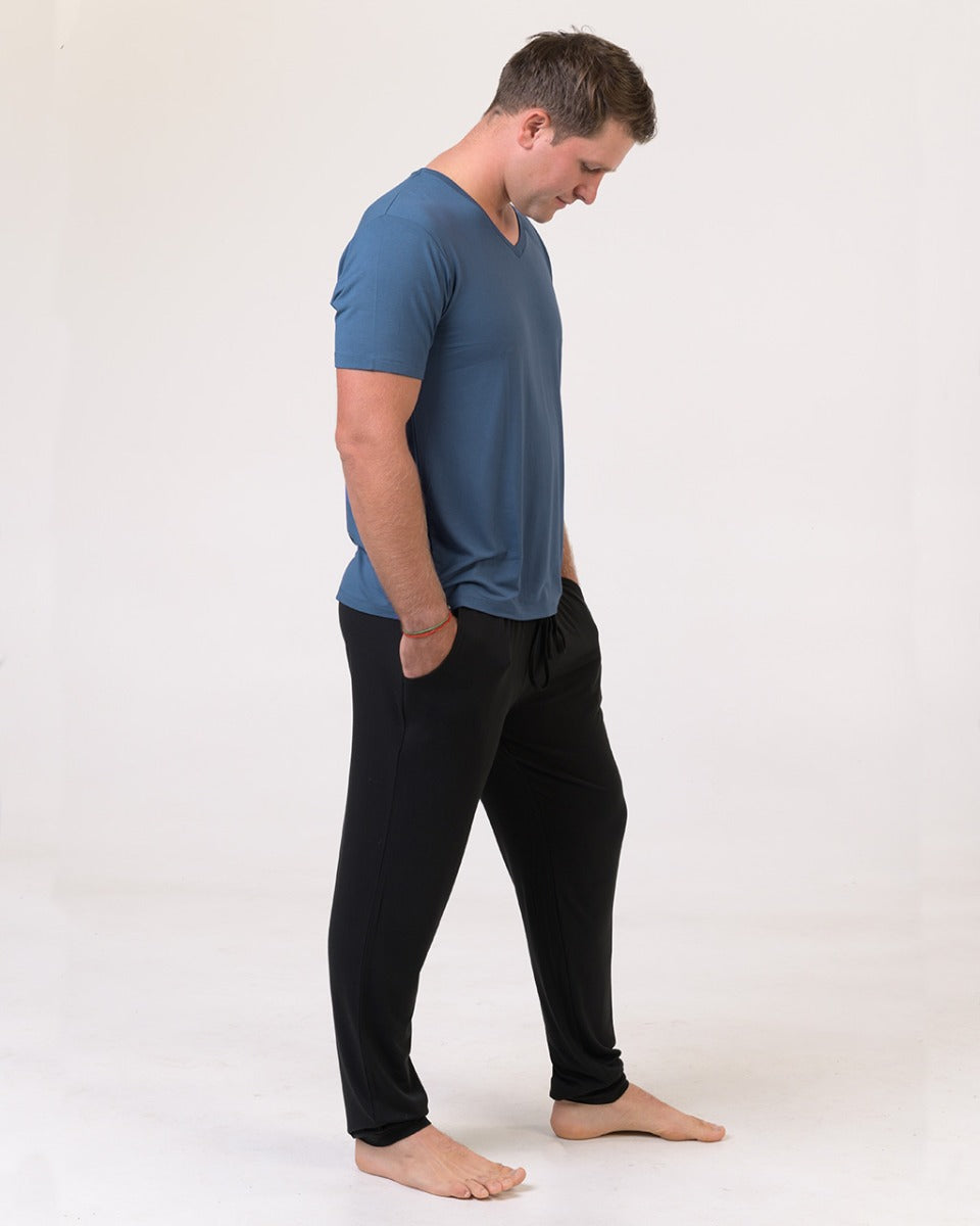 Bamboo Men's Cuffed Leisure Pants