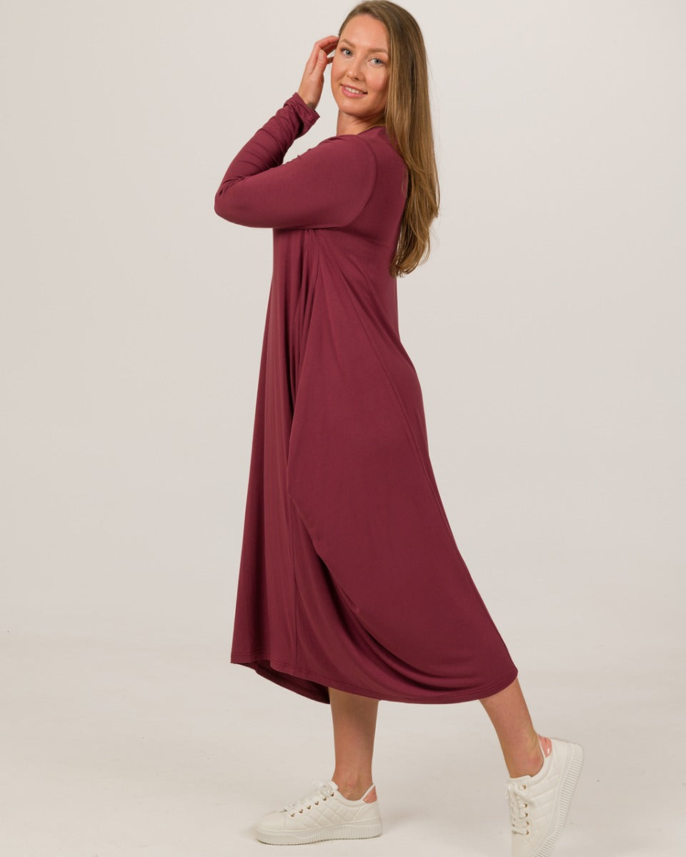 Bamboo Draping Dress