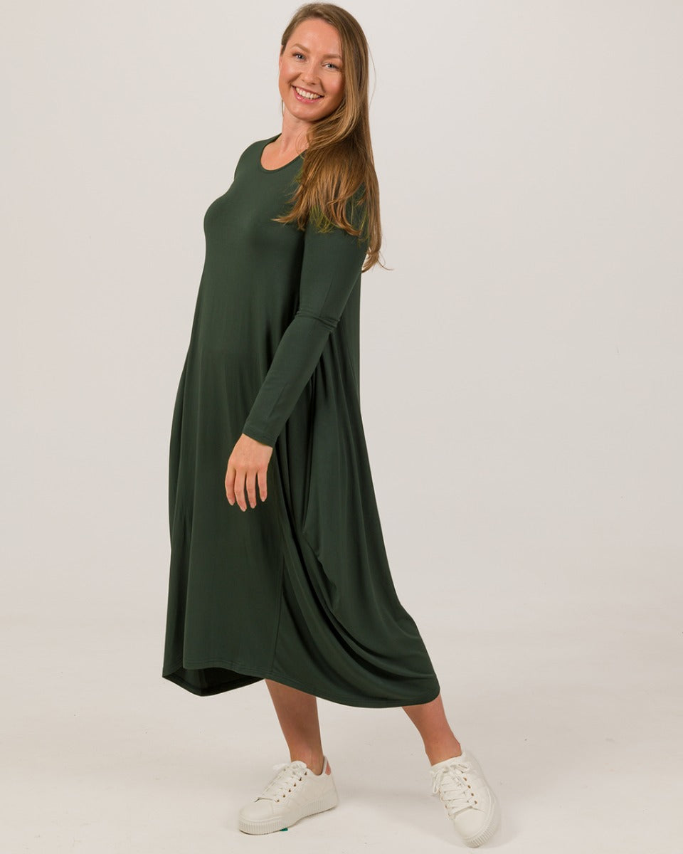 Bamboo Draping Dress