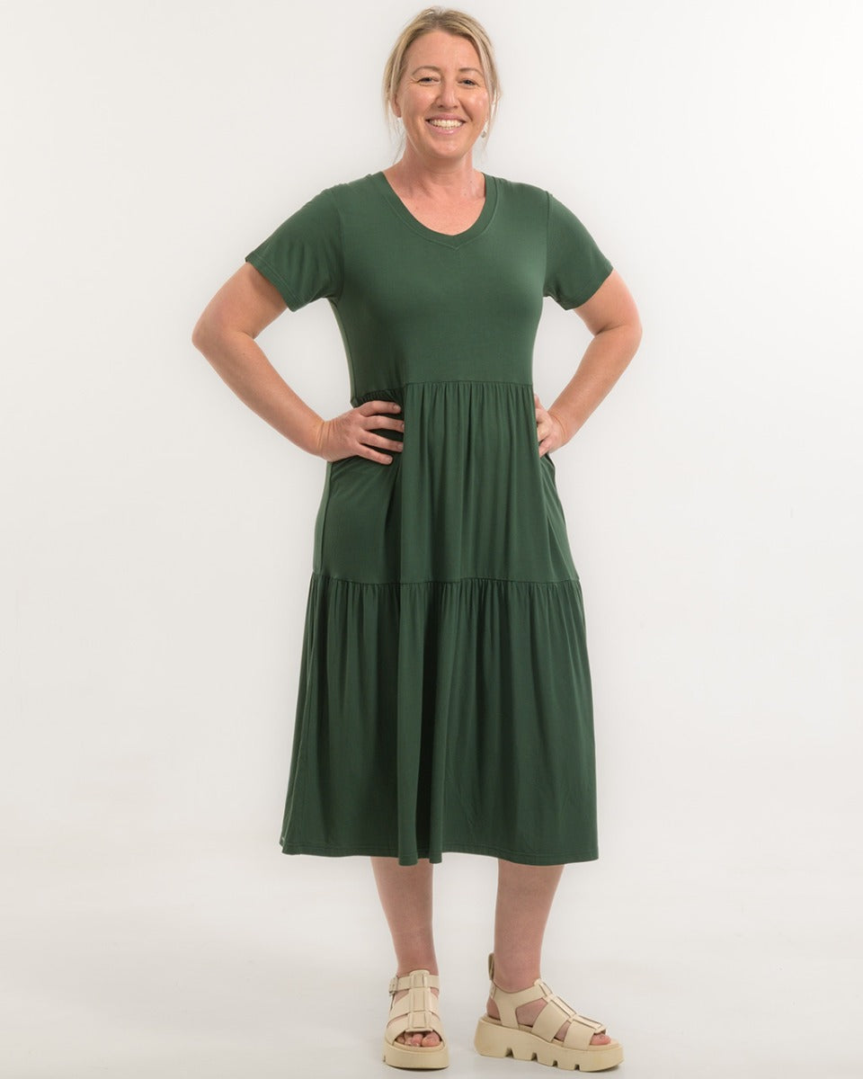 Seconds Bamboo Tiered Dress