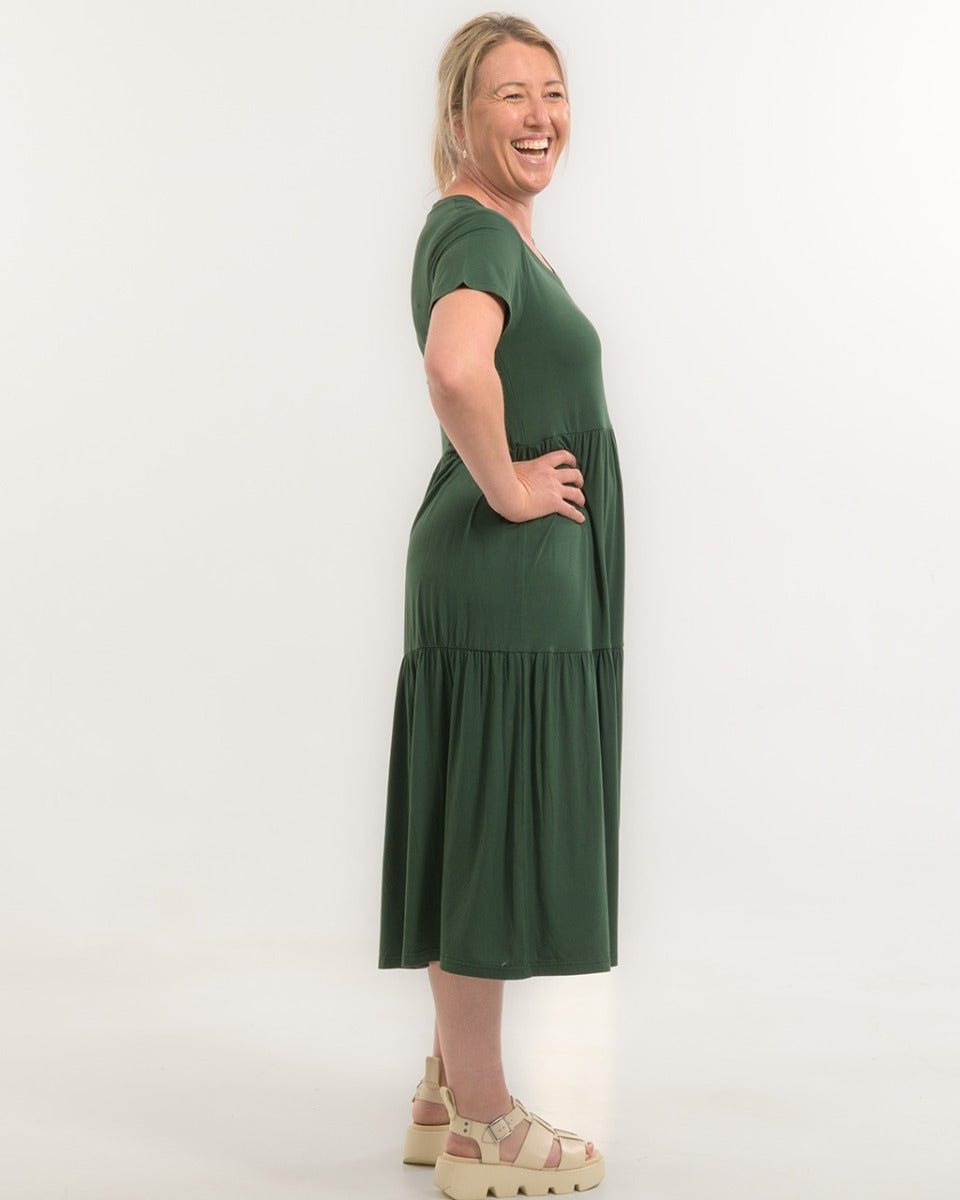 Seconds Bamboo Tiered Dress