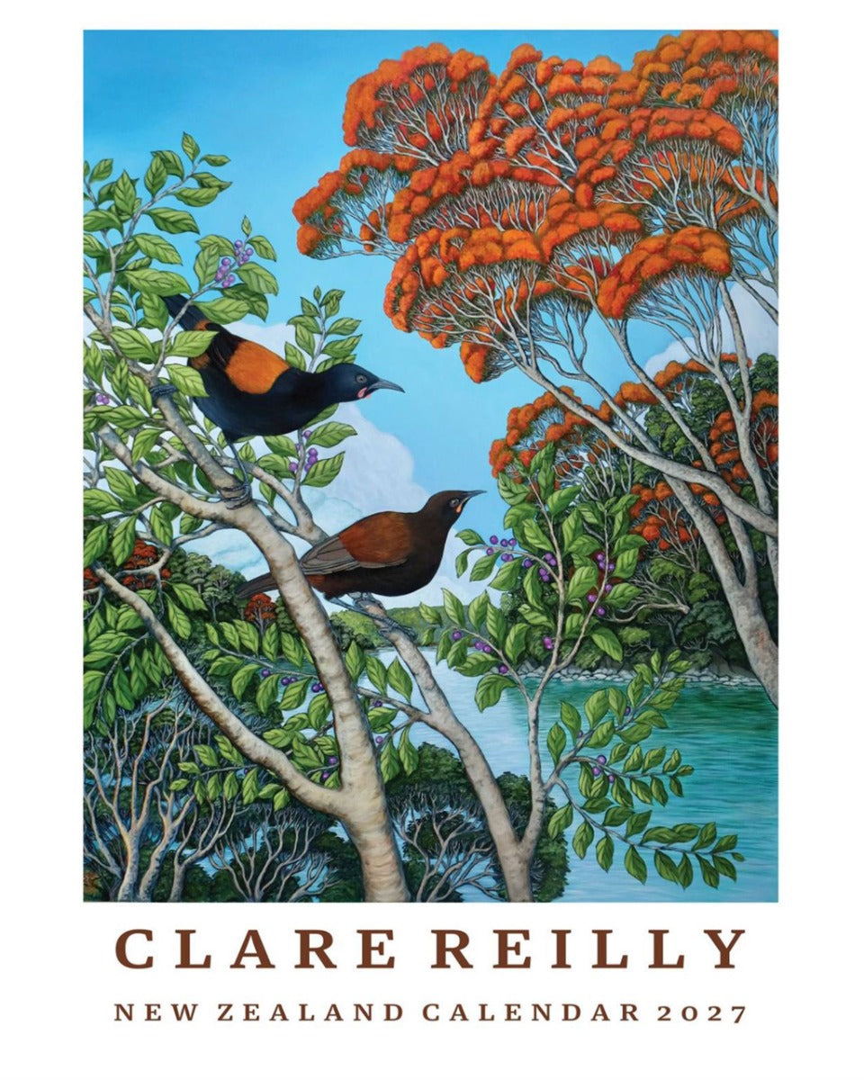 New Zealand Art Calendar by Clare Reilly 2027