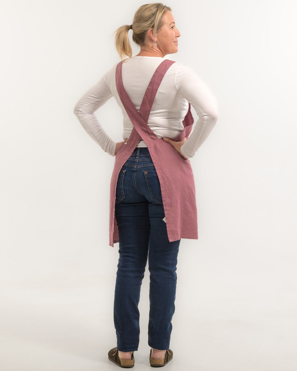 Hemp Cross-Back Apron