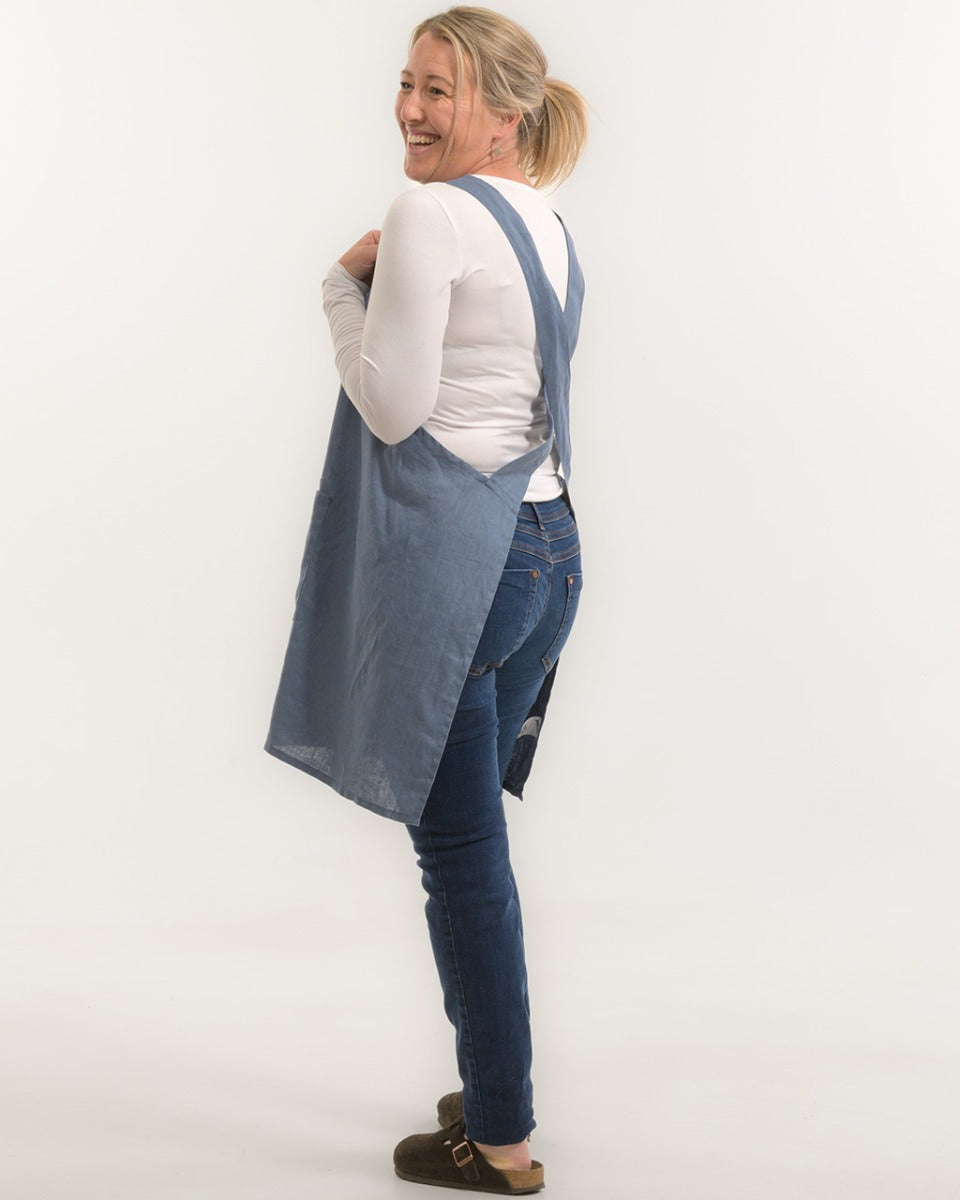 Hemp Cross-Back Apron