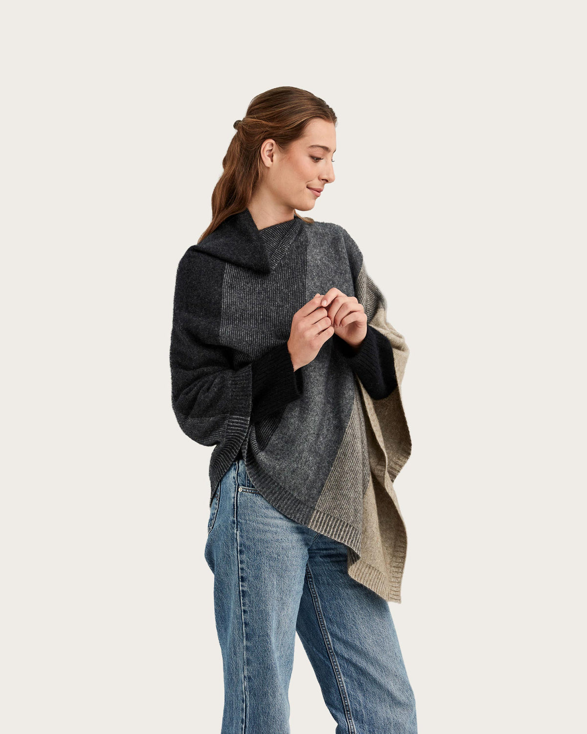 Possum Merino Ombre Poncho