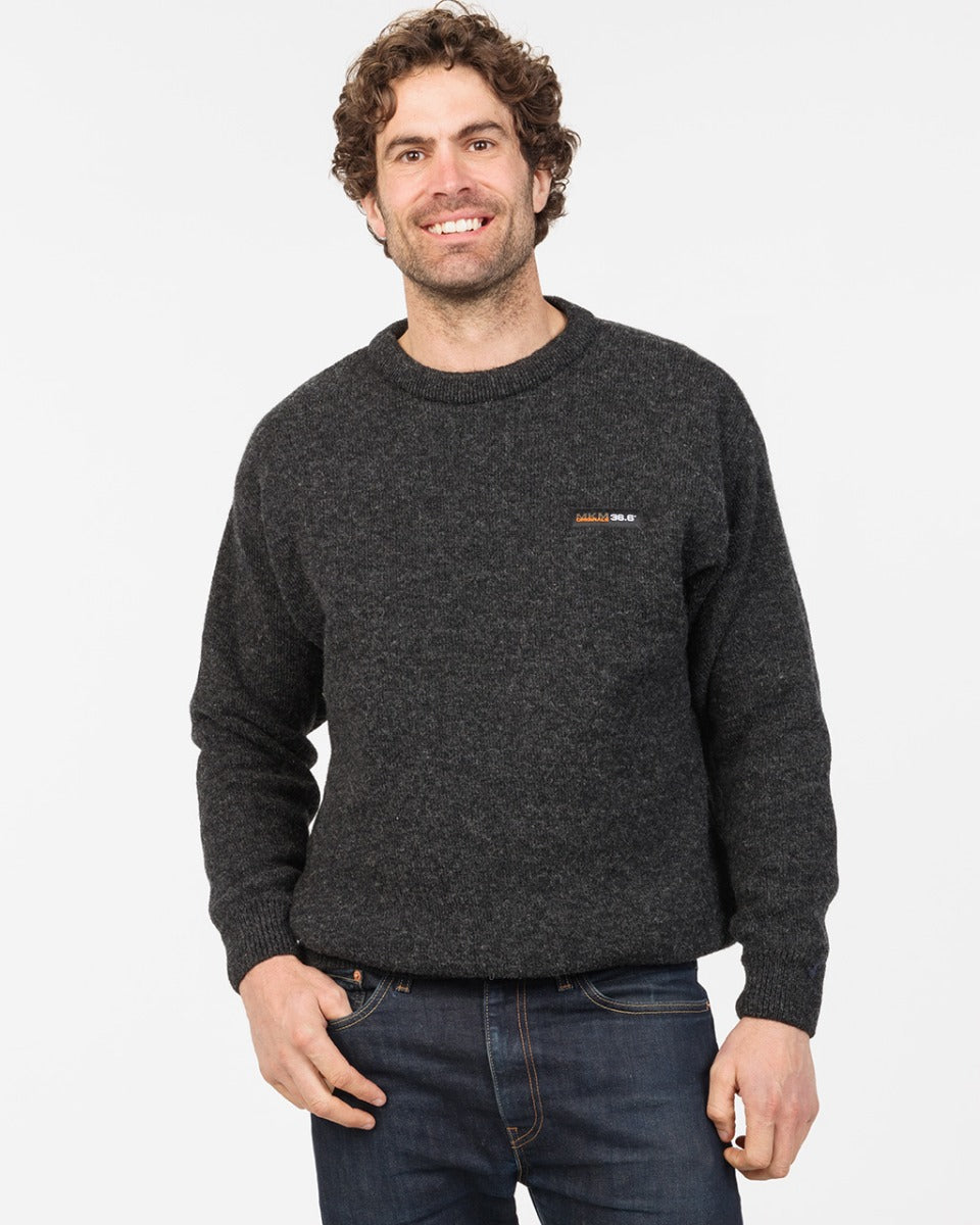 Possum & Wool Double Layer Crew Sweater