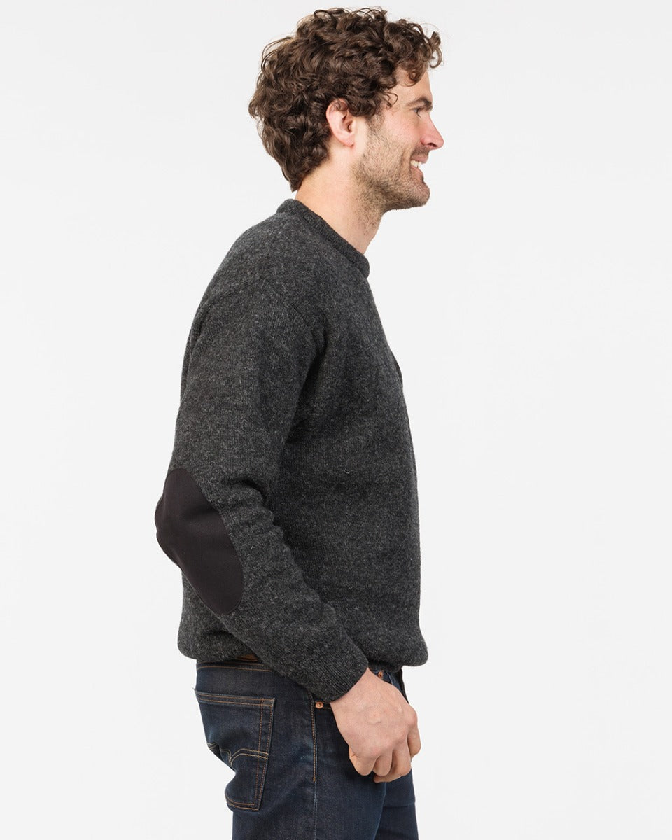 Possum & Wool Double Layer Crew Sweater