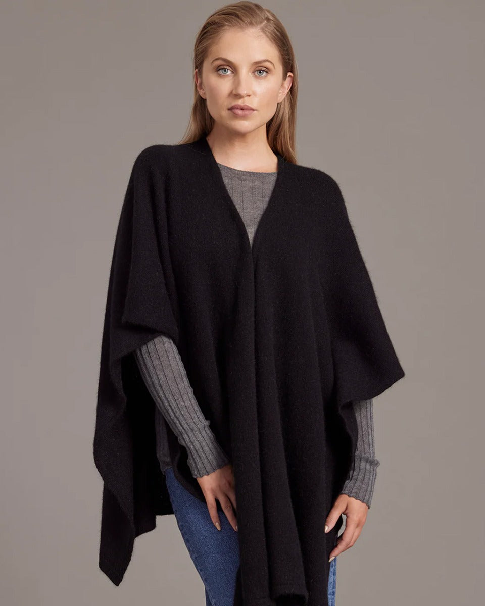 Possum Merino Split Front Wrap