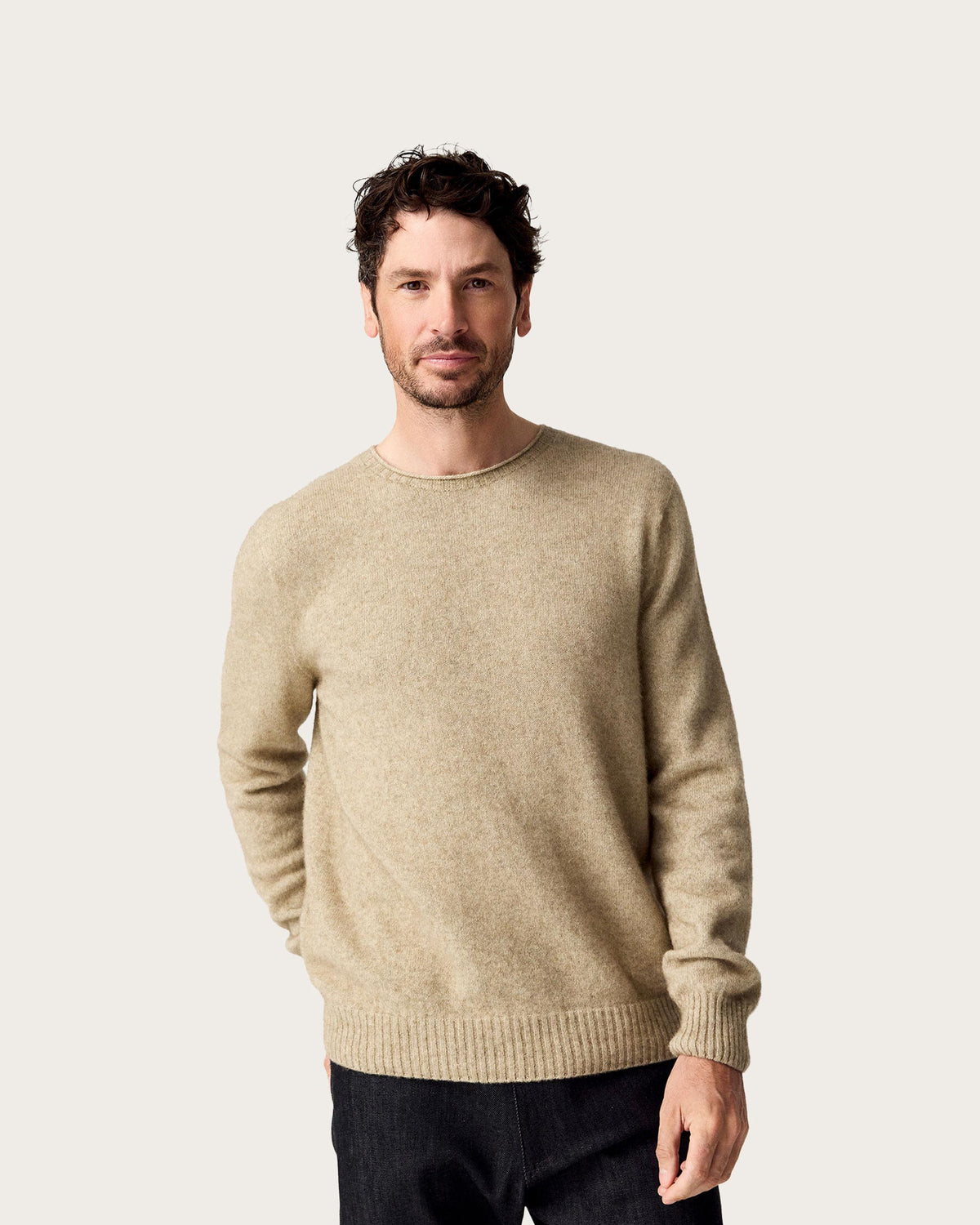 Men's Possum Merino Crew Sweater