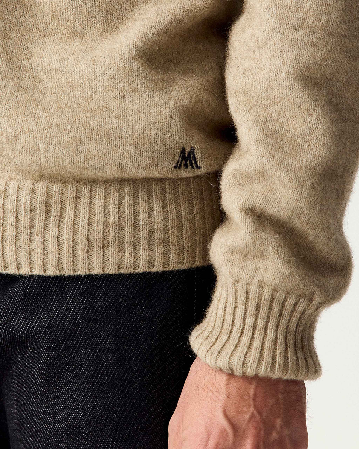 Men's Possum Merino Crew Sweater