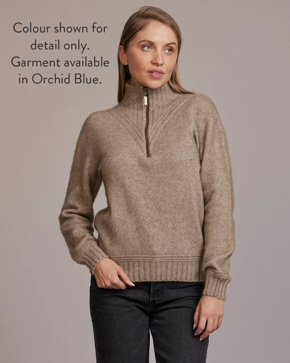Possum Merino Half Zip