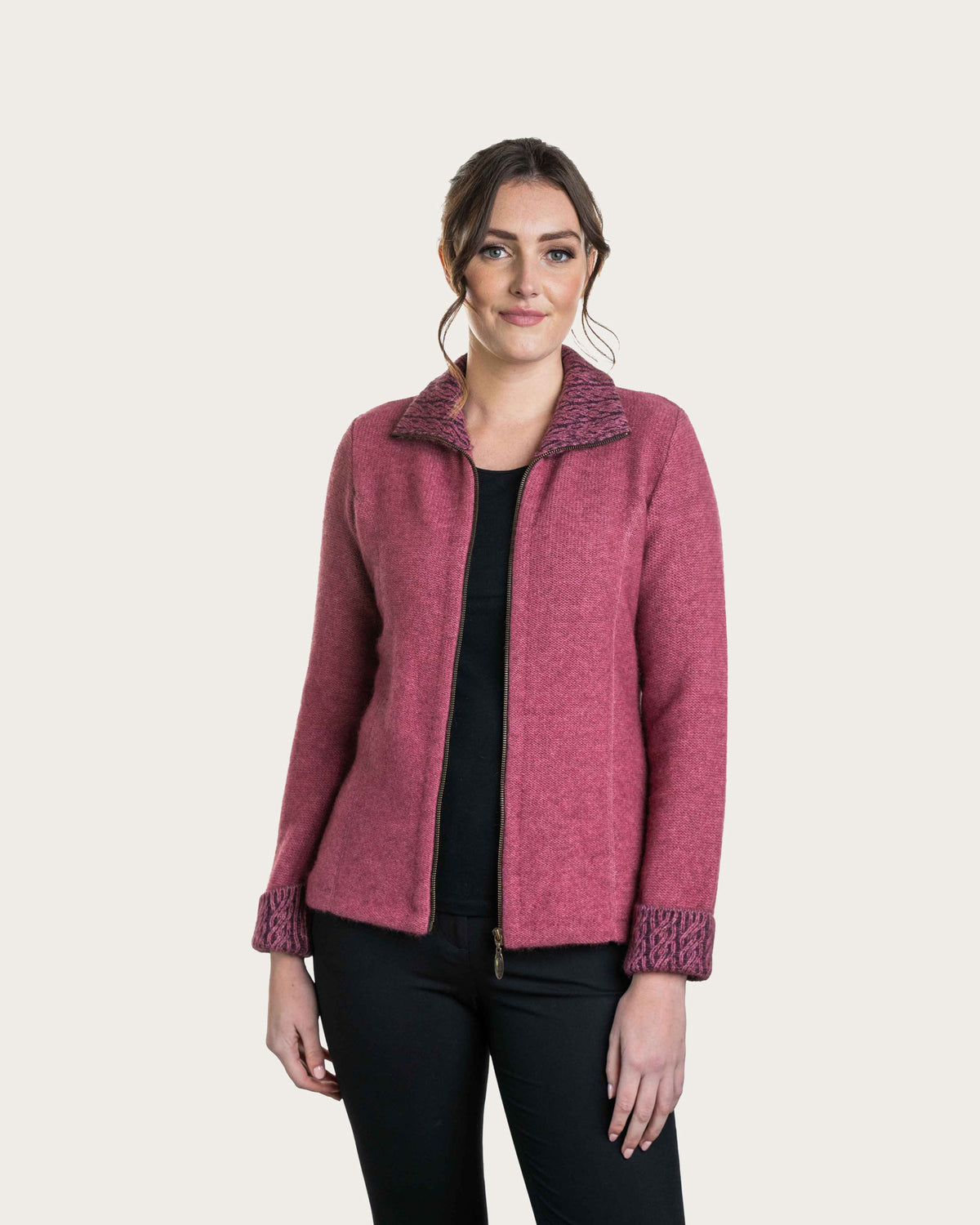 Possum Merino Two Toned Jacket