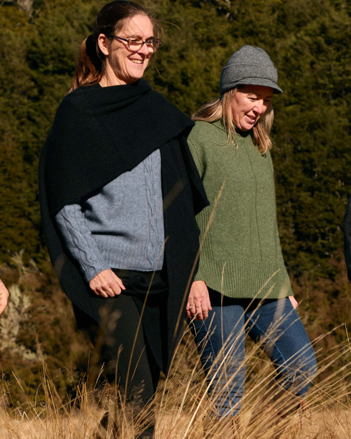 Possum Merino Roll Neck Rib Sweater