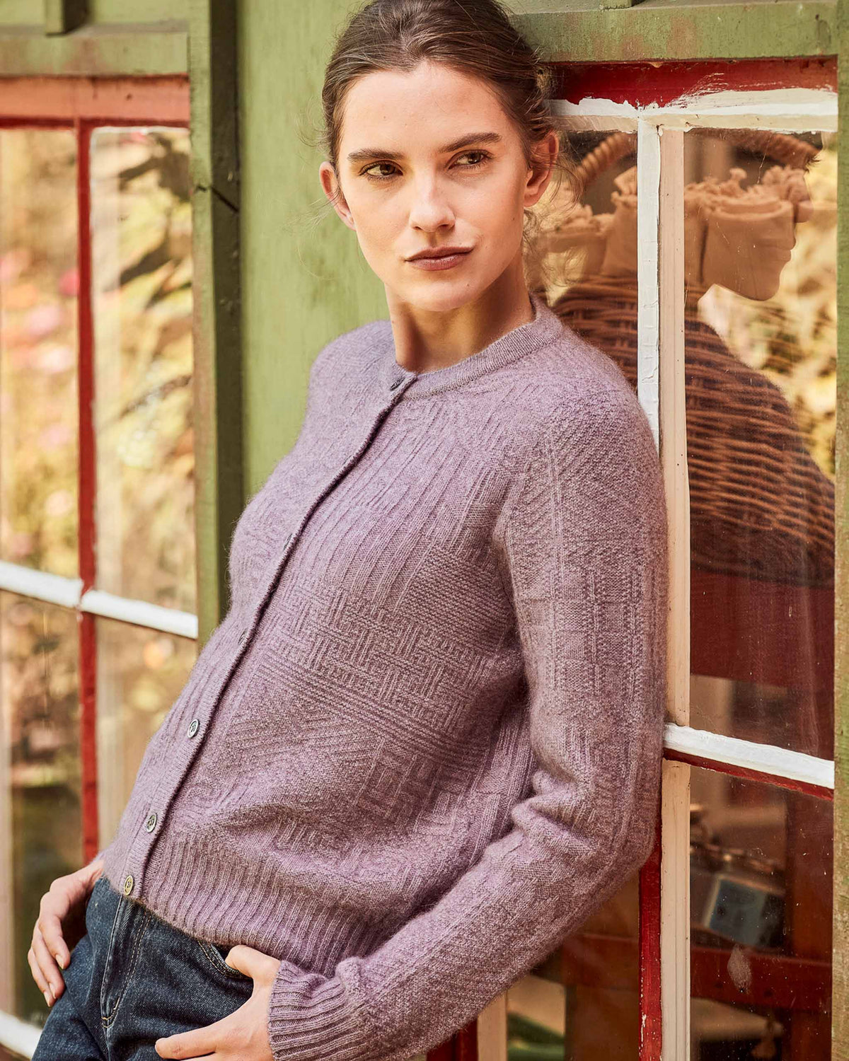 Possum Merino Patchwork Cardigan
