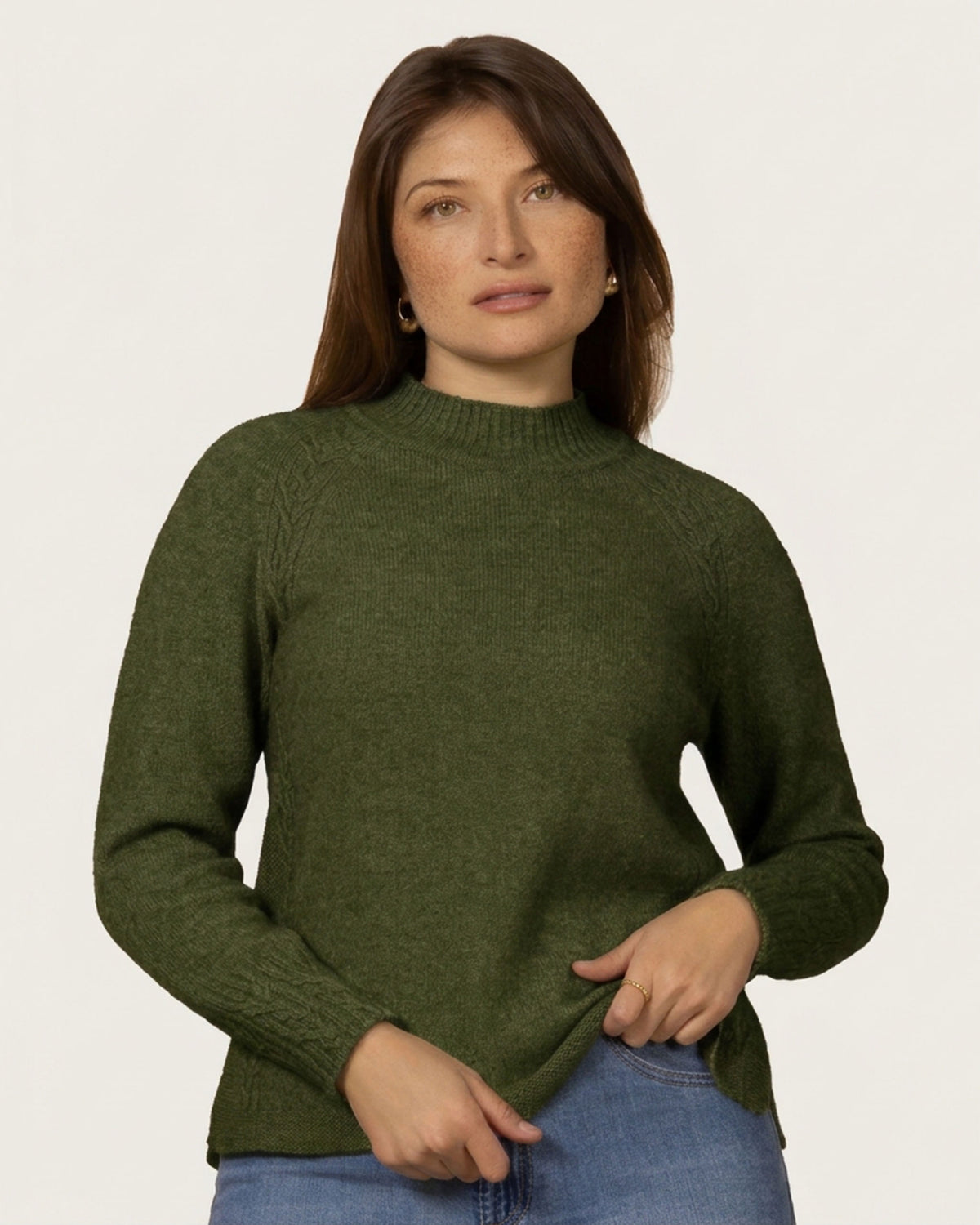 Possum Merino Esme Funnel Neck Sweater