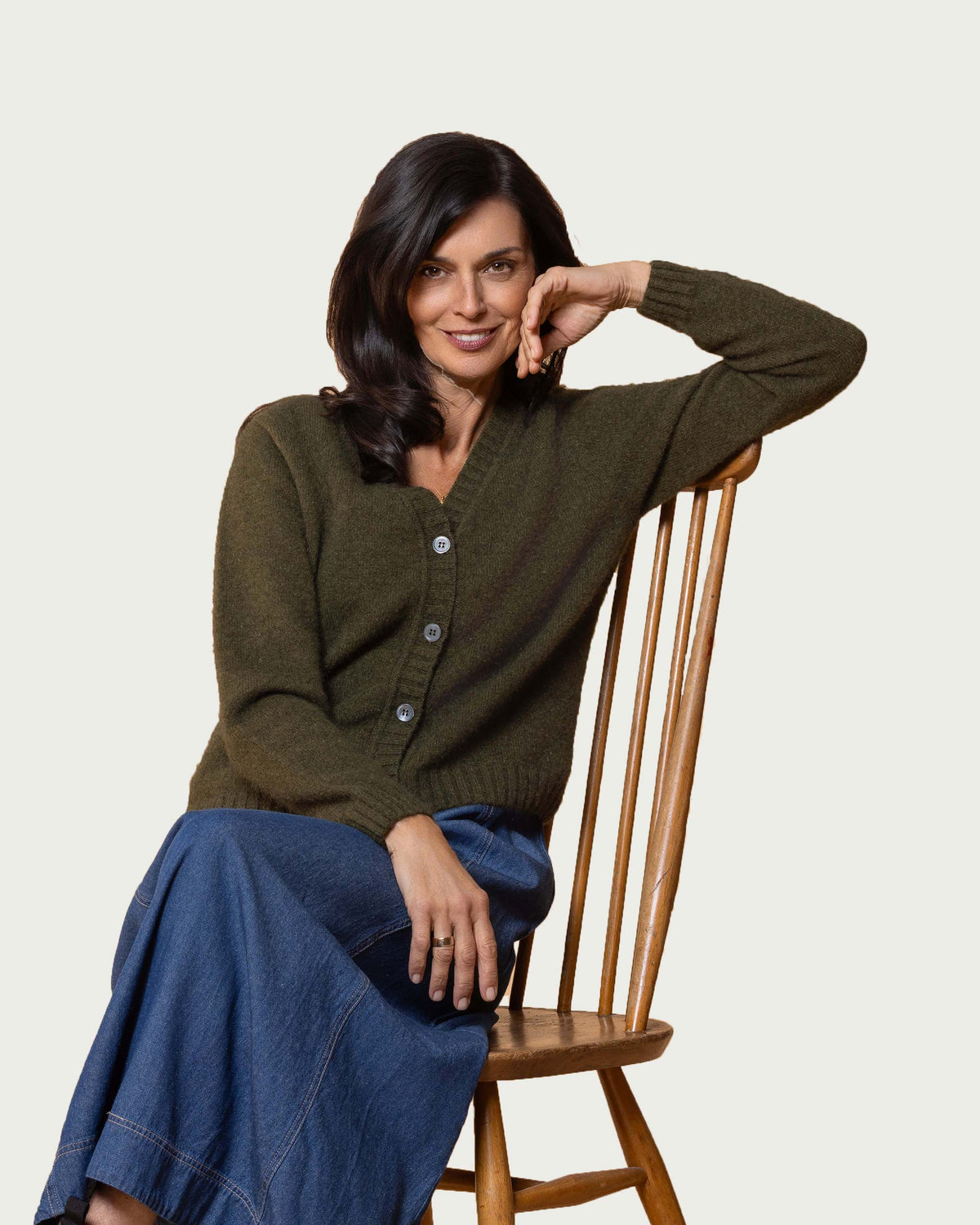 Possum Merino Ember Cardigan