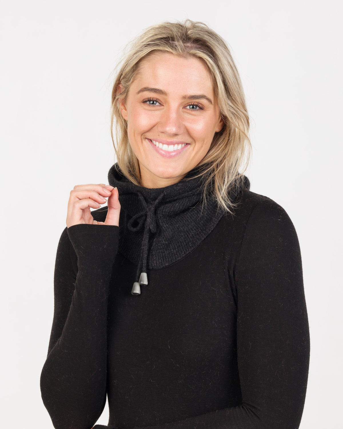 Possum Merino Scarf with Hood