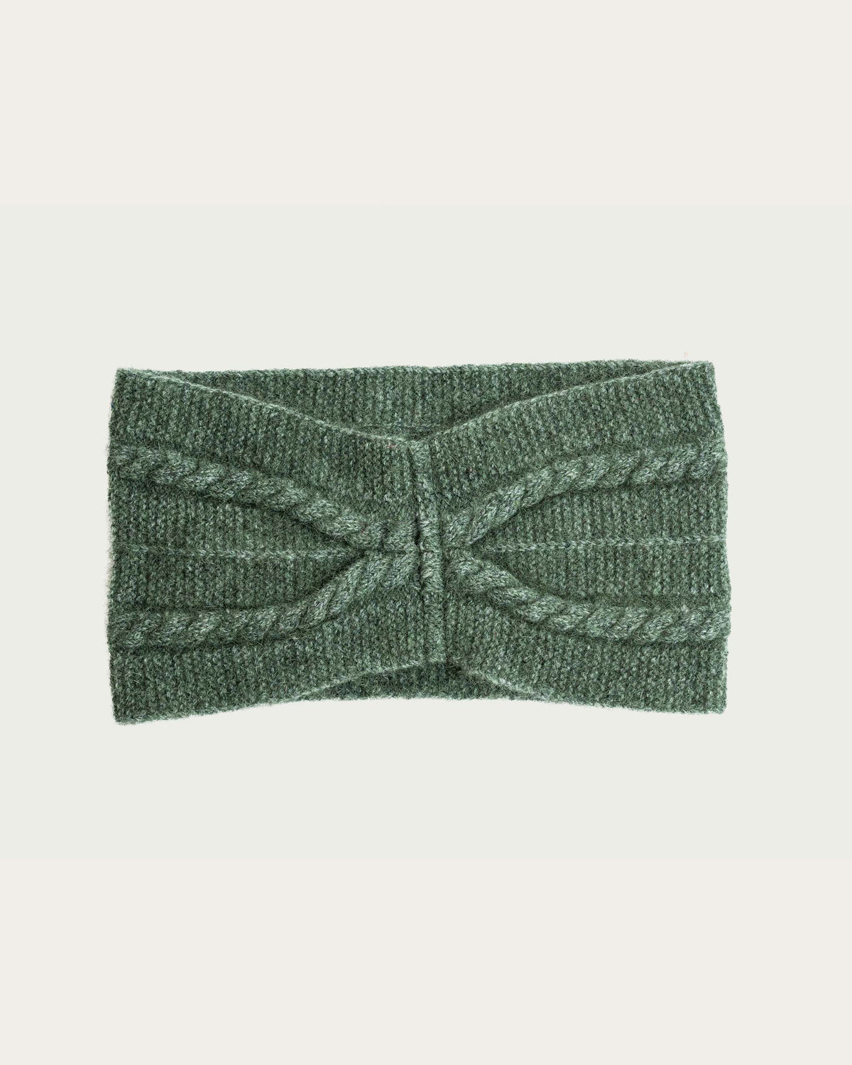 Possum Merino Cable & Garter Headband