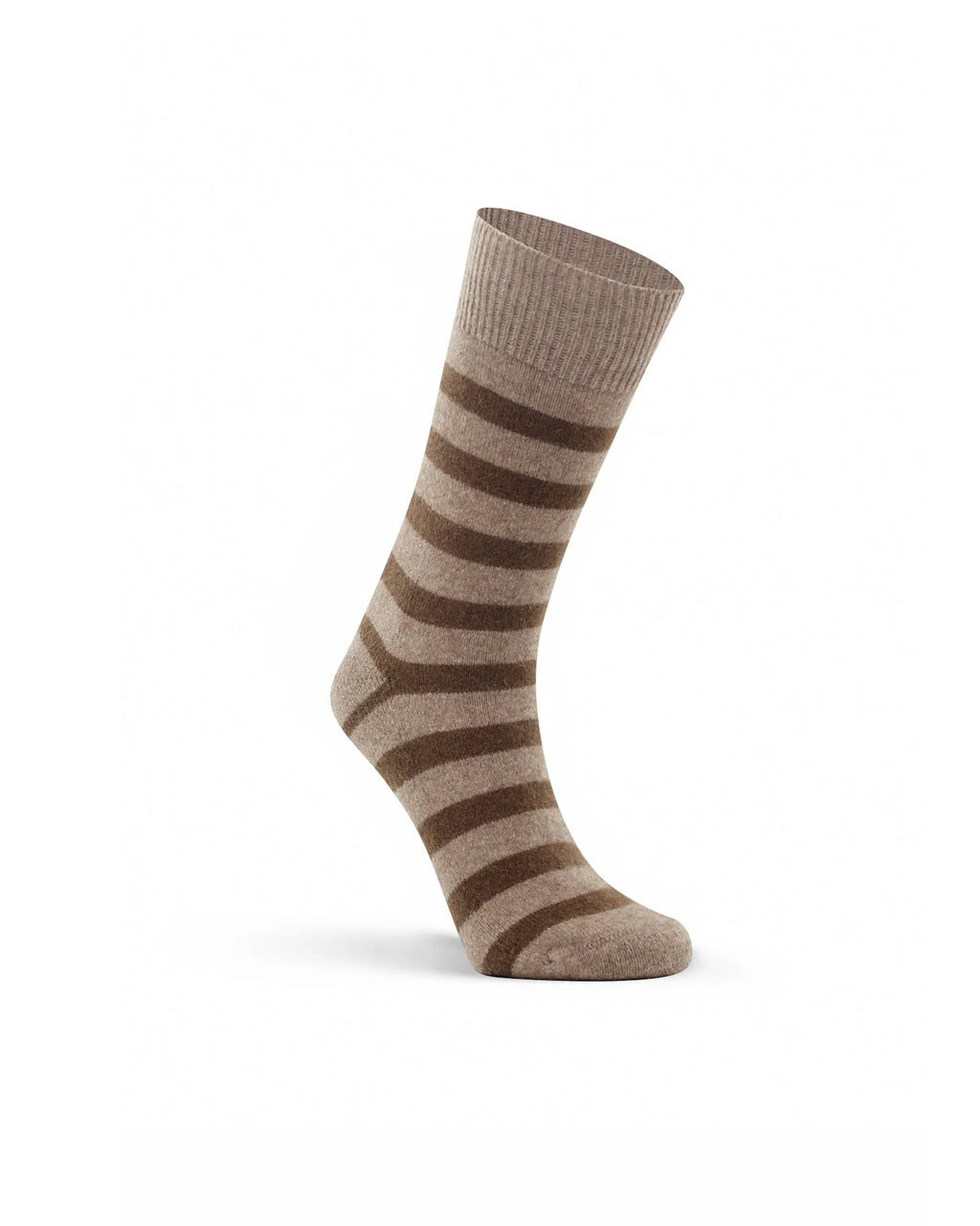 Possum Merino Striped Cushion Sole Socks