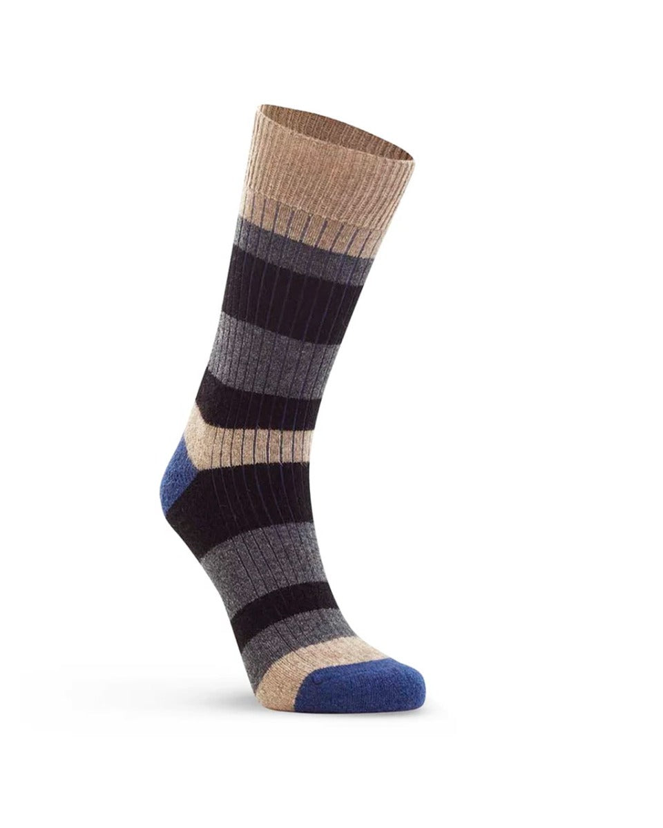 Possum Merino Rib Cushion Sole Socks