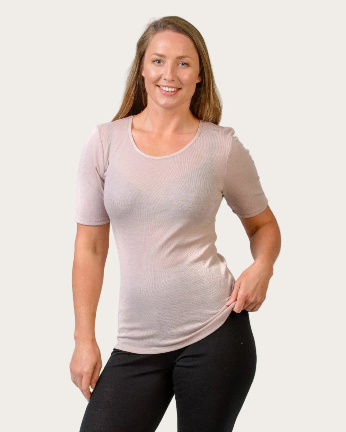 Superfine Merino Thermal Short Sleeve Crew