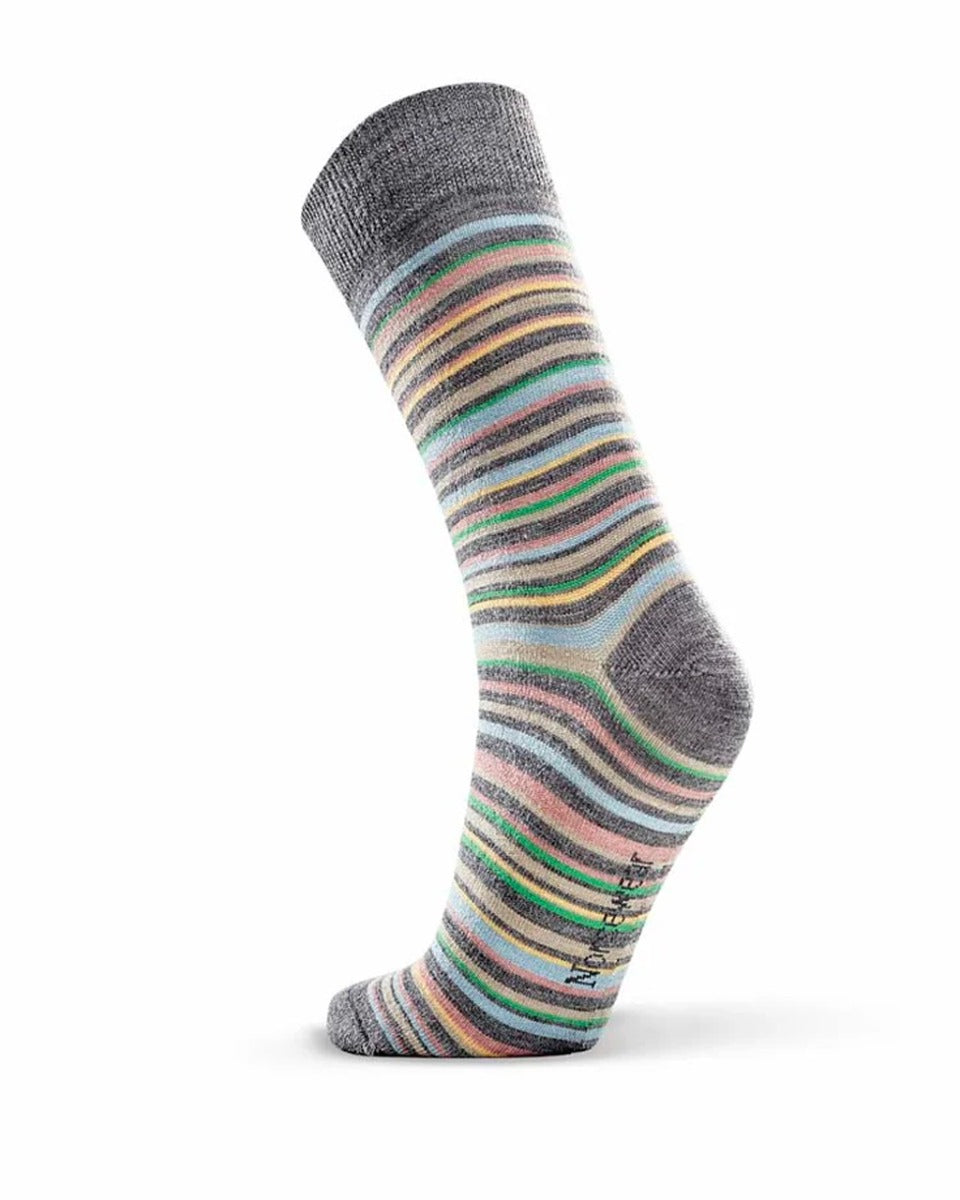 Merino Multi Stripe Dress Socks