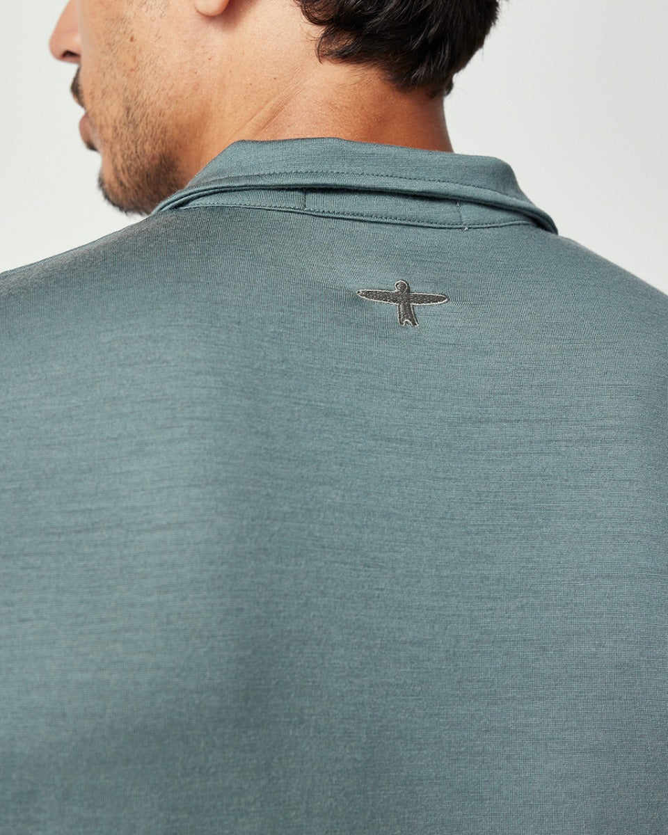 Merino Men's Zip Shirt