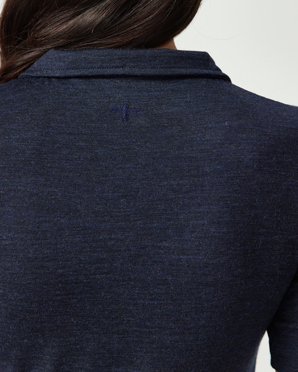 Merino Zip Tee