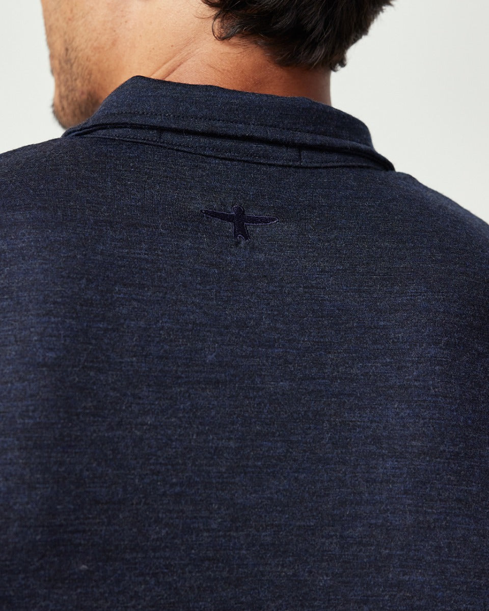 Merino Men's Zip Tee