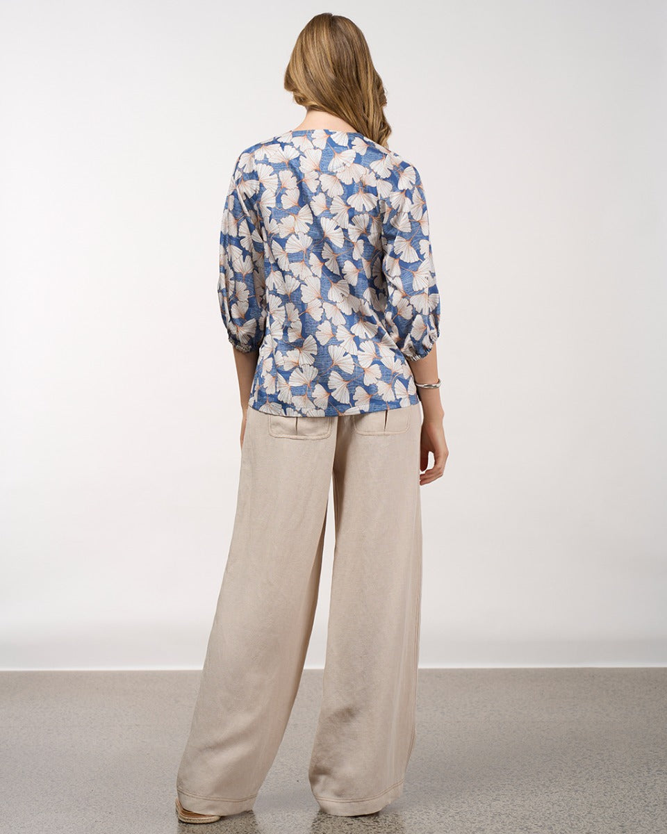 Madly Sweetly Aspect Linen Blend Trousers