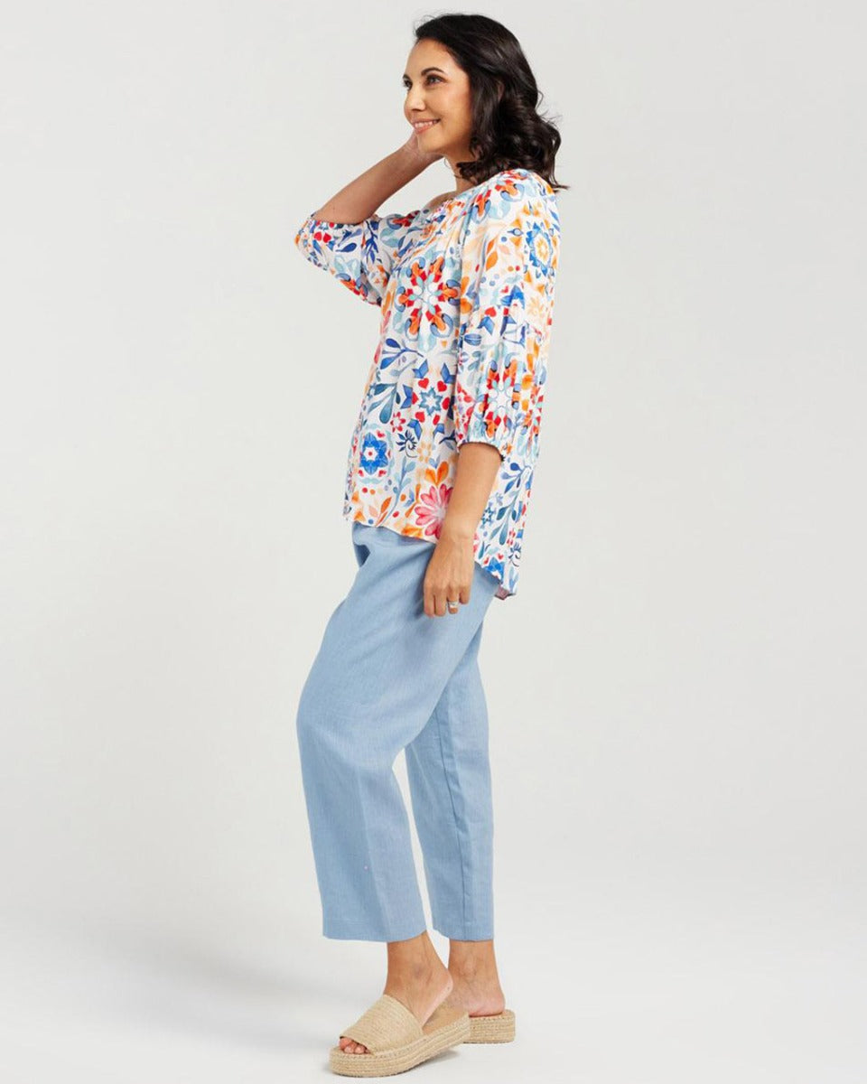 Blackstone Mosaic Blouse