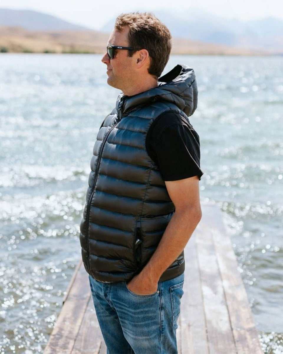 Moke Men's Down Sleeveless Jacket