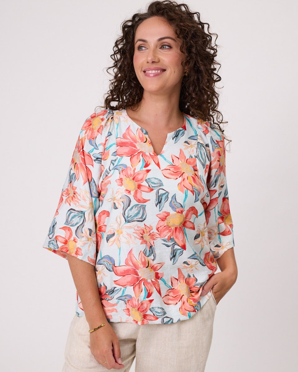 Classified Verona Flower Top