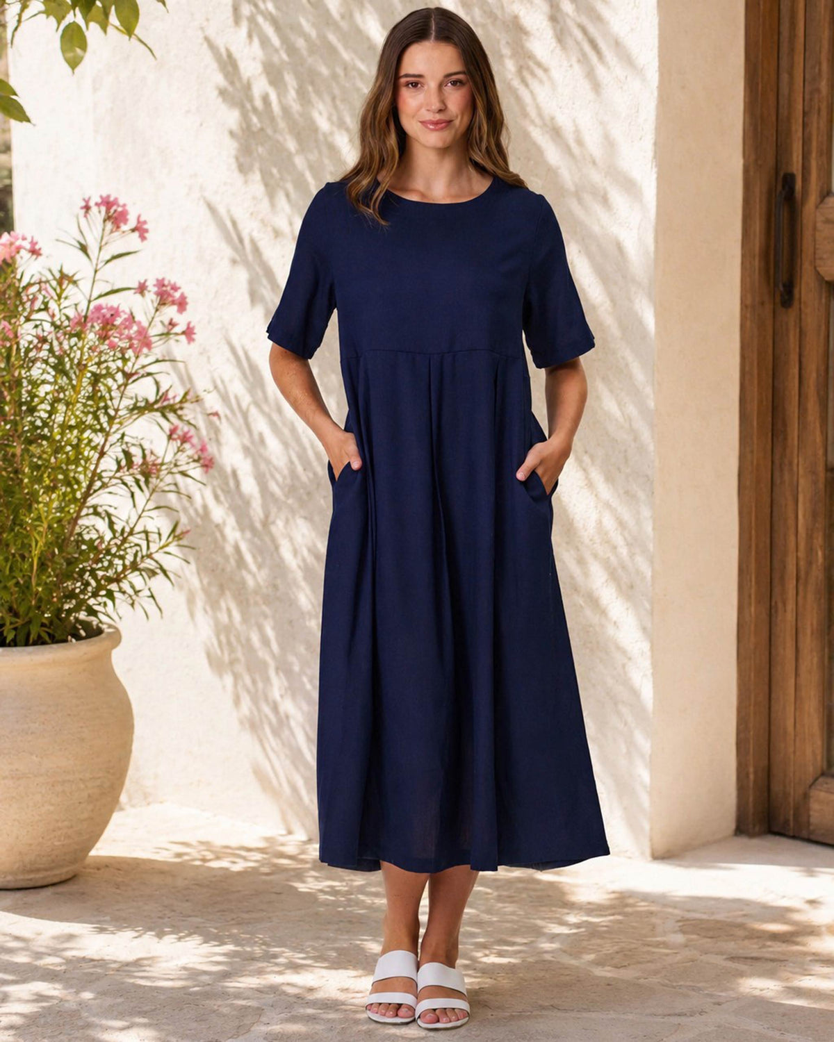 Havana Linen Dress