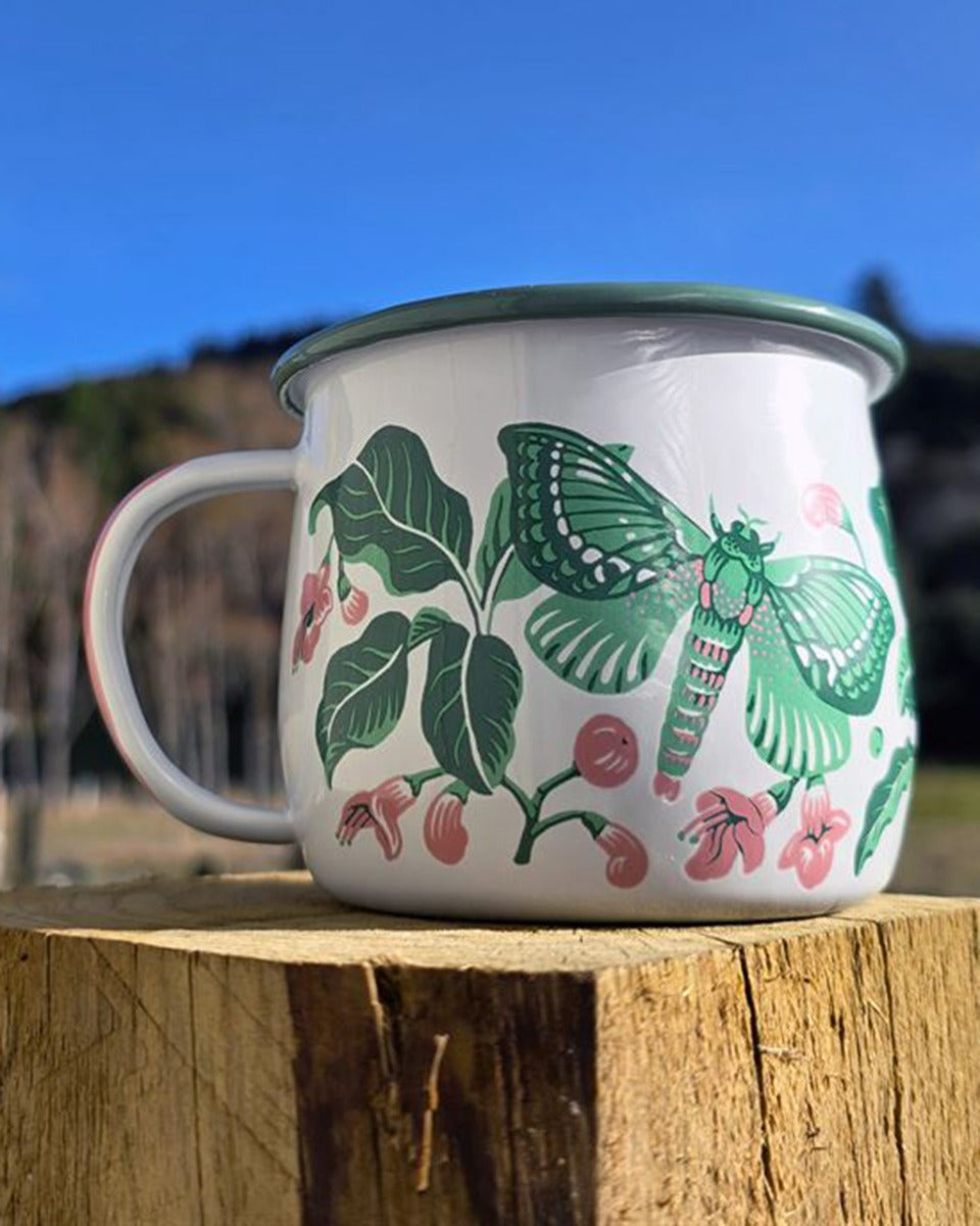 NZ Design Enamel Mug