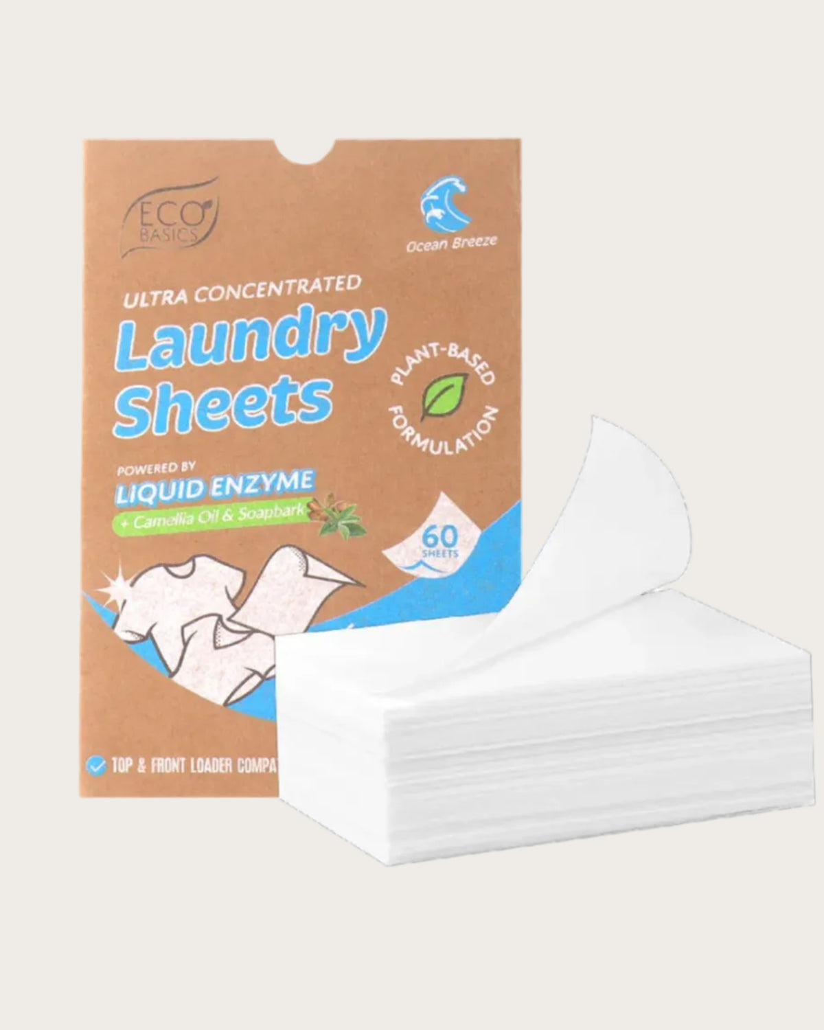 Eco Basics Laundry Sheets 60pk