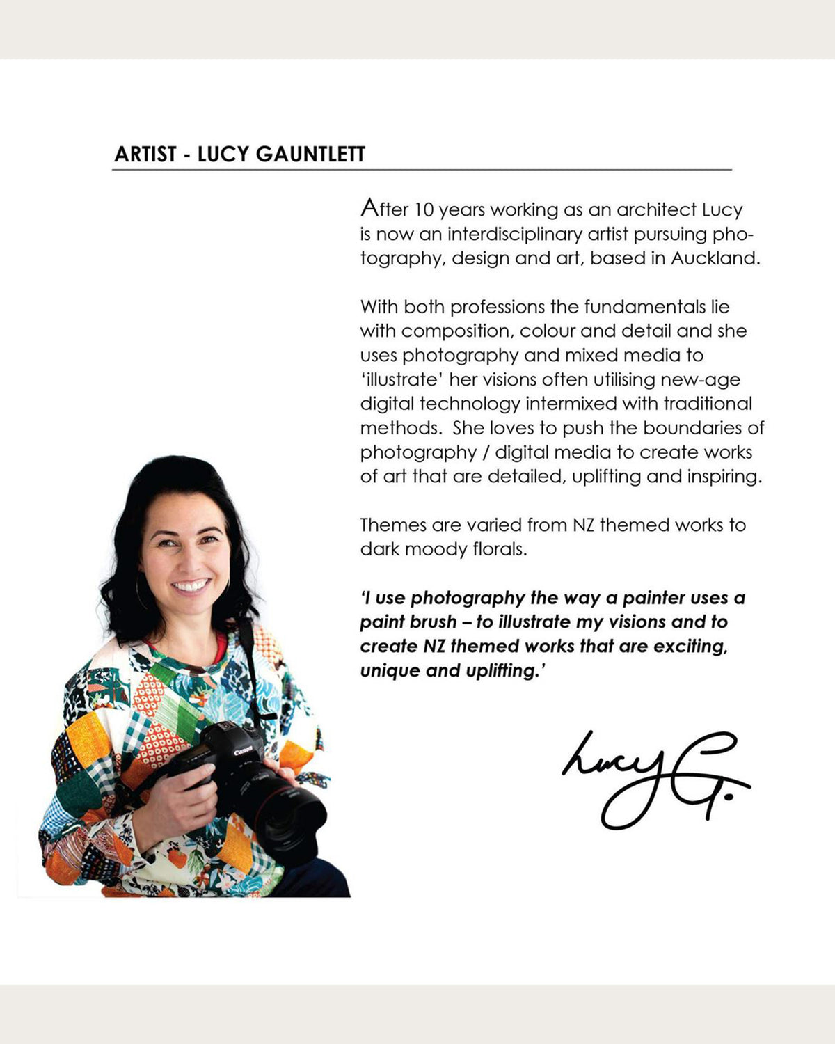 New Zealand Art Calendar by Lucy Gauntlett 2027