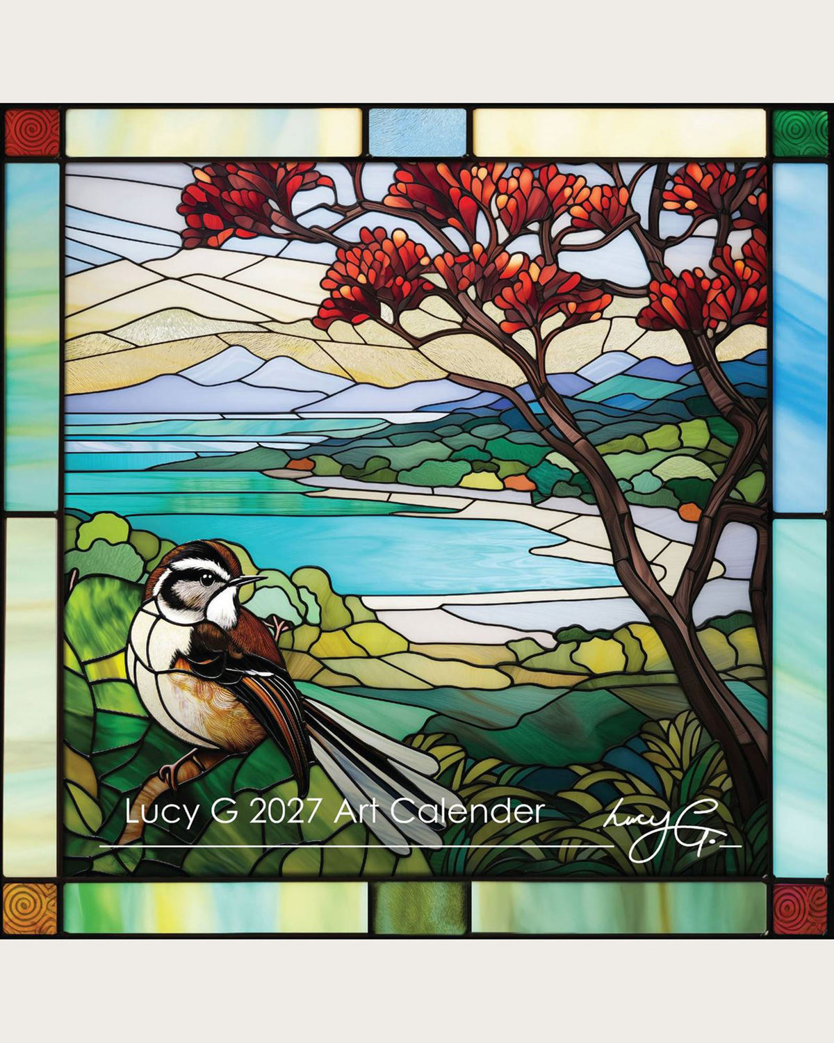 2027 New Zealand Art Calendar by Lucy Gauntlet