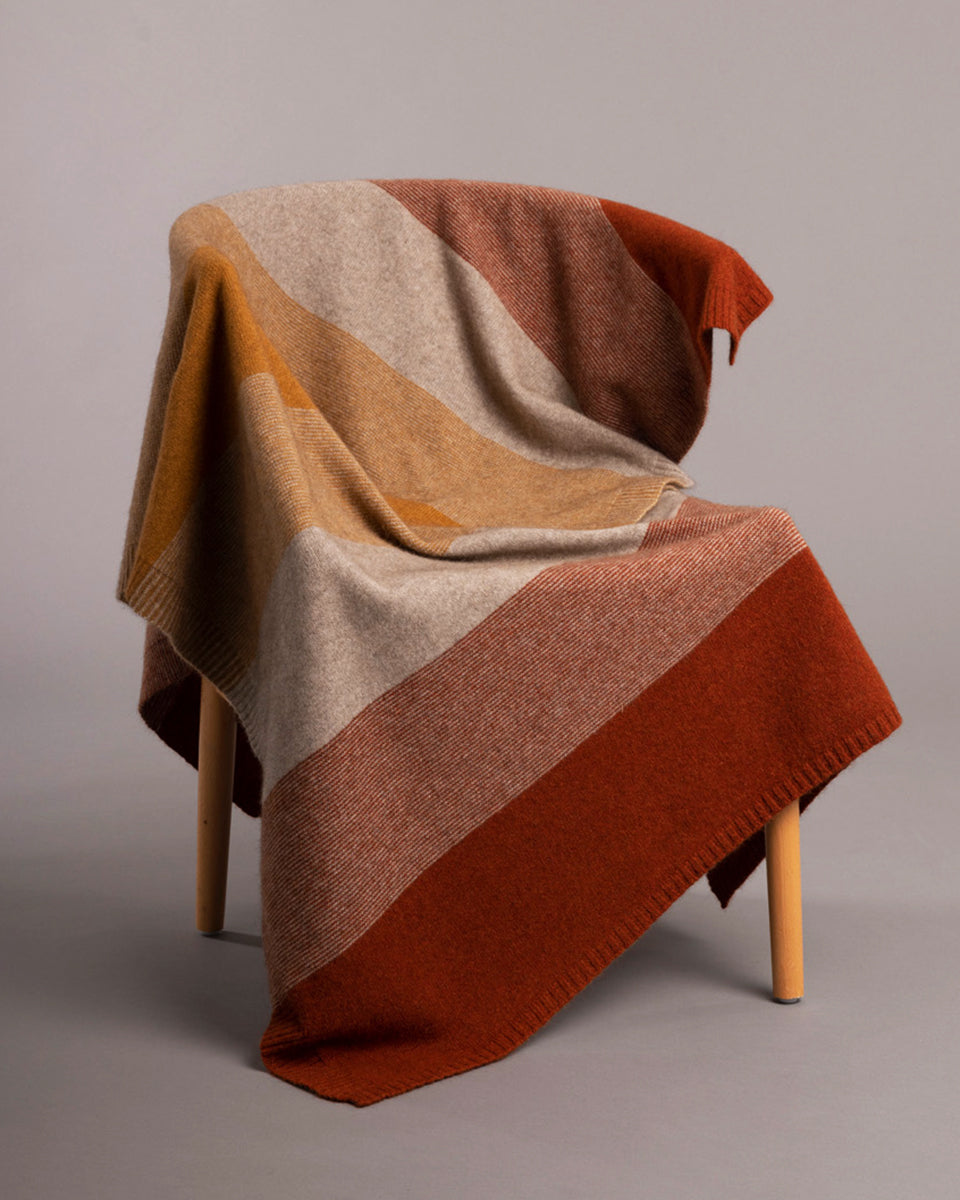 Possum Merino Ombre Throw
