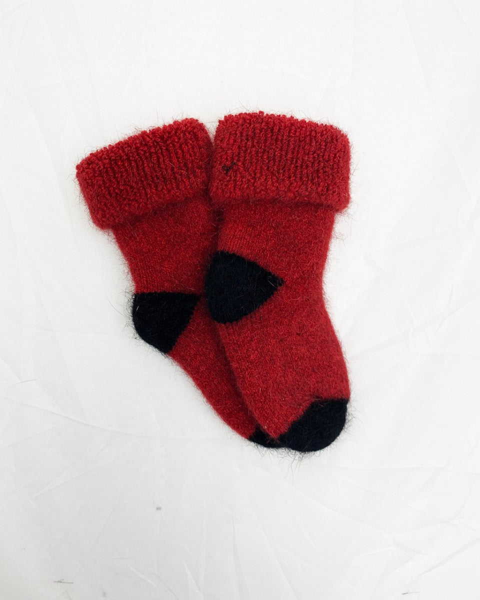 Possum Merino Baby Socks