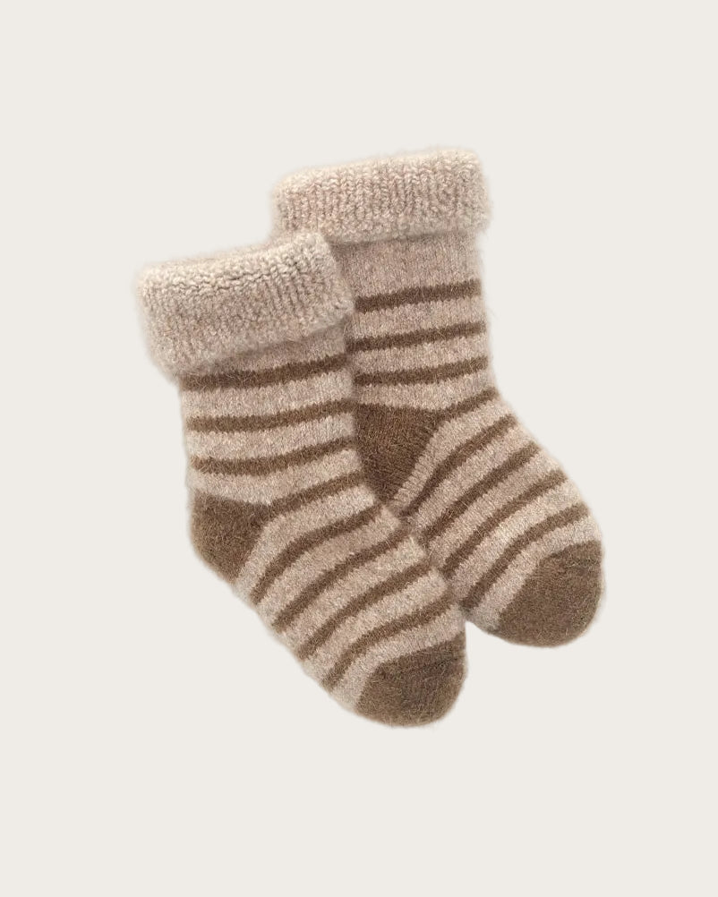 Possum Merino Baby Striped Socks