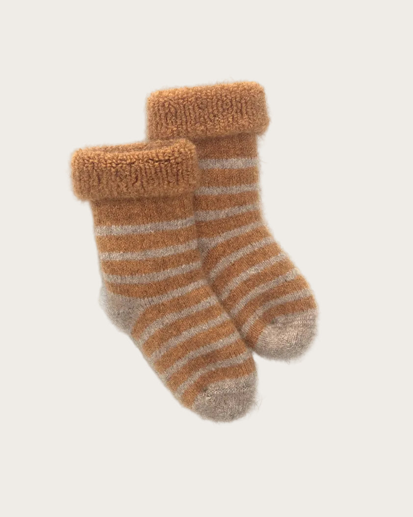 Possum Merino Baby Striped Socks