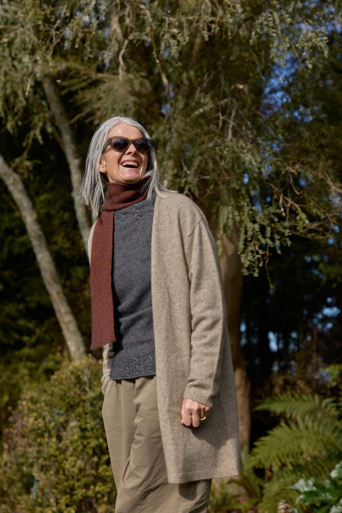 Possum Merino Dani Longline Cardigan