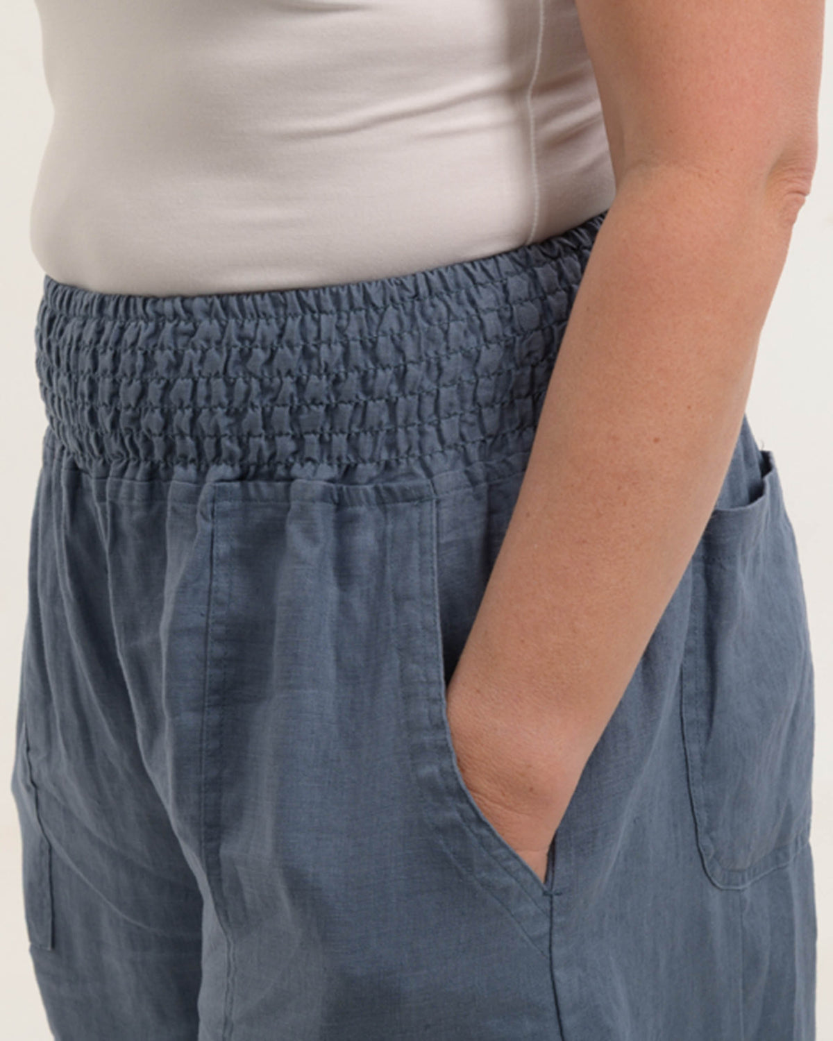Hemp Wide Leg Trousers