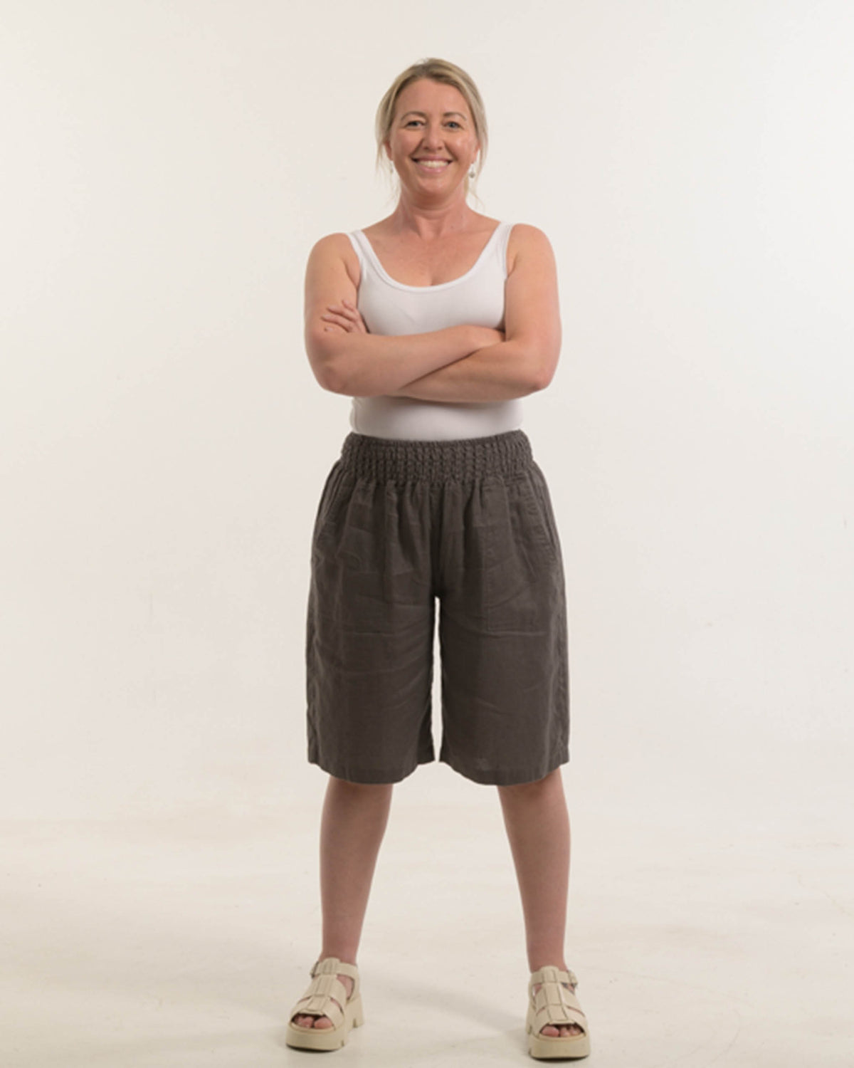 Hemp Bermuda Shorts