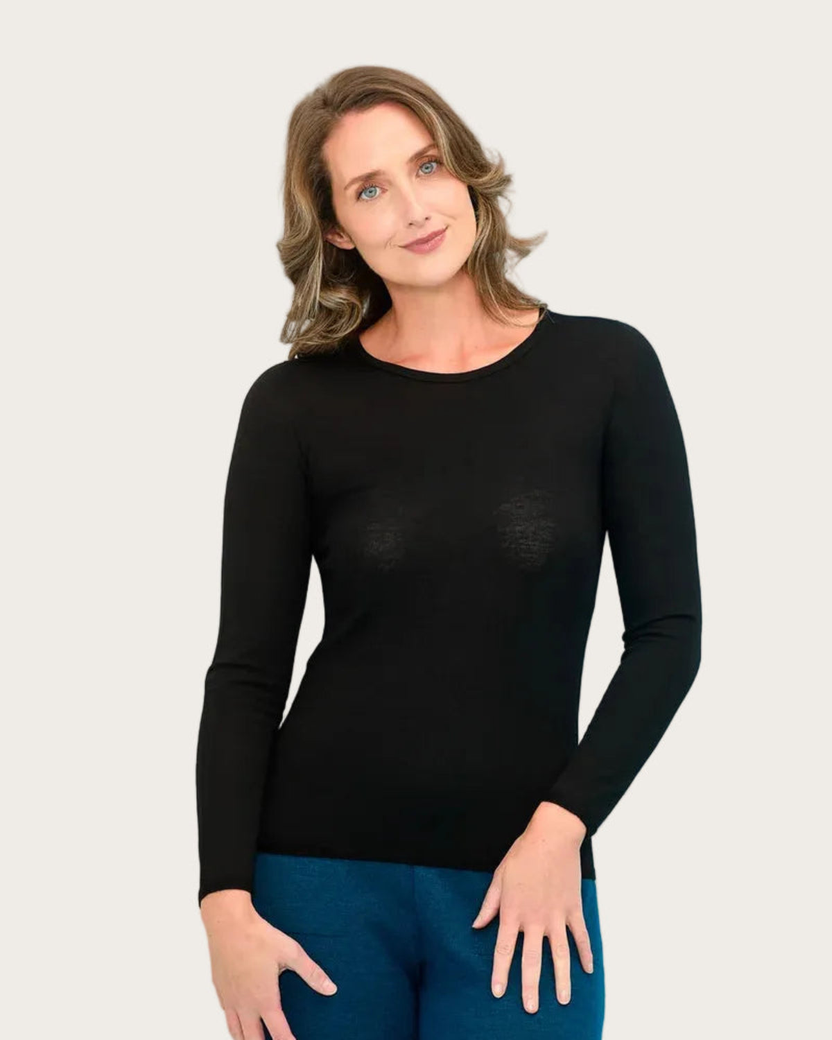 Featherweight Ultrafine Merino Long Sleeve Crew