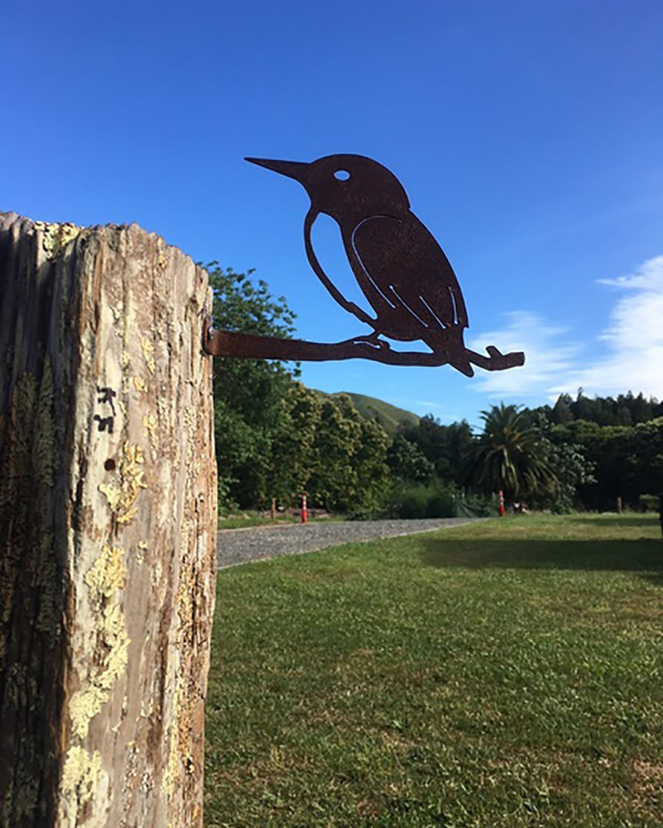 Rustic Metal Bird Art