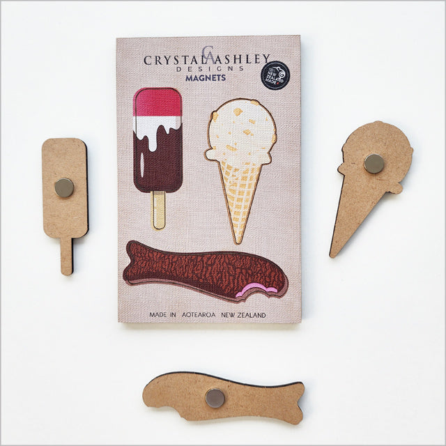 NZ Icons Fridge Magnet Set
