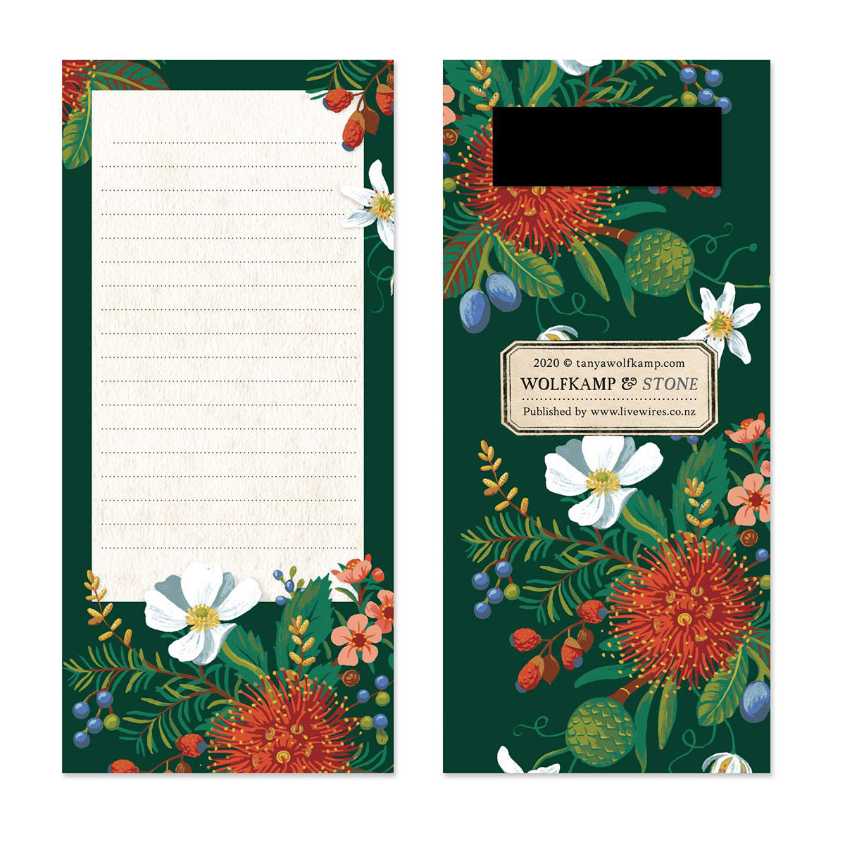 Magnetic List Pad by Wolfkamp & Stone